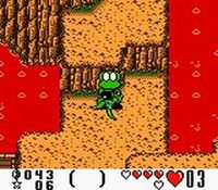 une photo d'Ã©cran de Croc 2 sur Nintendo Game Boy Color